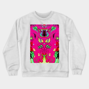 Bunny apparition !!! Crewneck Sweatshirt